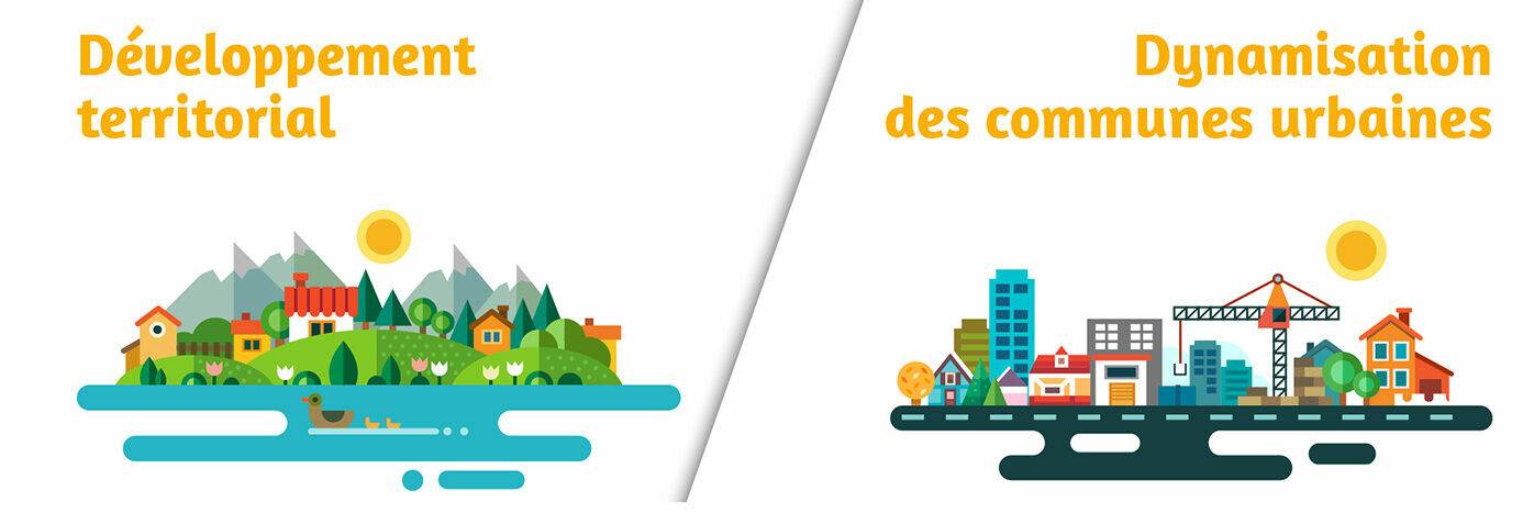 APPELS A PROJETS 2025 :  Développement Territorial et Dynamisation des Communes Urbaines